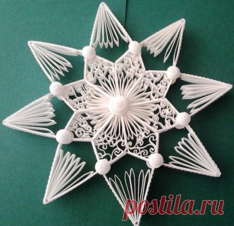 Квиллинг новогодний