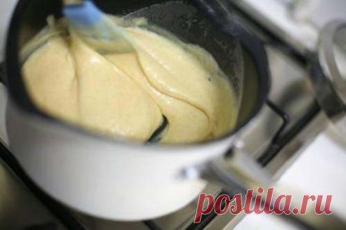 Заварной крем классический / Простые рецепты