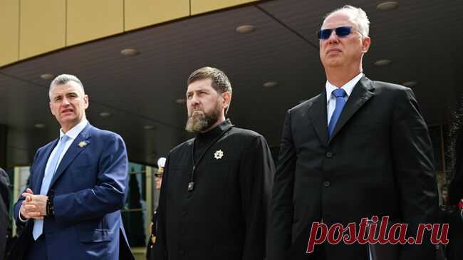 Кадыров и Дмитриев участвуют в переговорах президентов России и ОАЭ