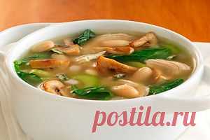 Готовим грибной суп в мультиварке |