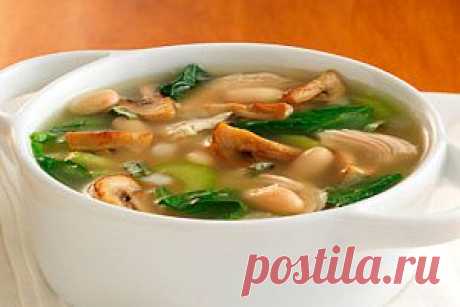 Готовим грибной суп в мультиварке |