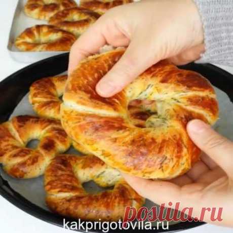 Слоёная Ачма с Укропом — Ⴚα∂ ℨα୮০τ০Ᏸҡα