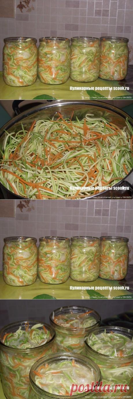 Салат из кабачков по-корейски на зиму - очень вкусный и необычный