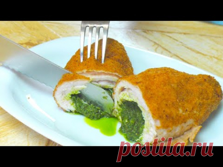 Посмотри и приготовь, это не сложно! Котлеты По-Киевски.  Пошаговый рецепт.