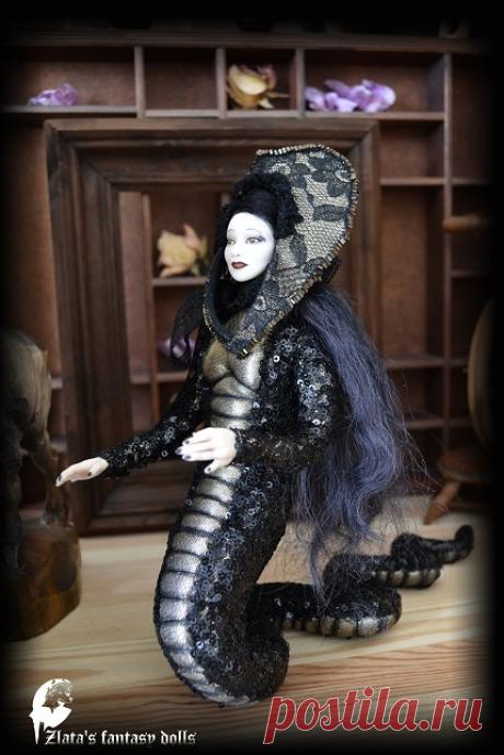 Куклы фантазии Златы - Надин Блэк Снейк