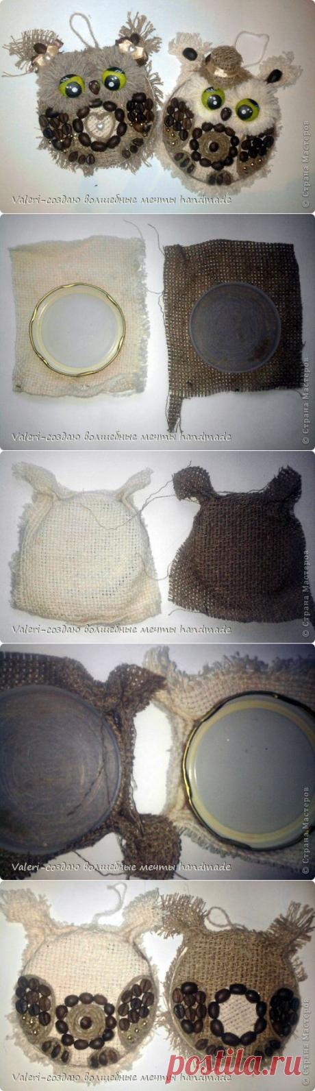 Совята-крышечки для запаривания кофе МК.