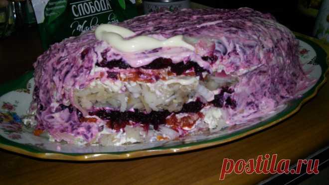 Селедка под шубой - хит новогоднего стола! Фотомарафон на 7 дач