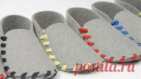 Как сшить мокасины для дома своими руками.... / Handmade / как сшить трикотажный жилет / Pinme.ru / Дарья Праничева