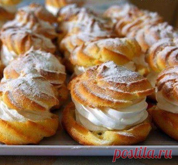 Эклеры с безе / Райская пища