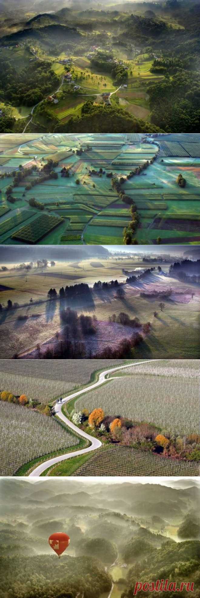 Пейзажи с высоты птичьего полета | Зашибись