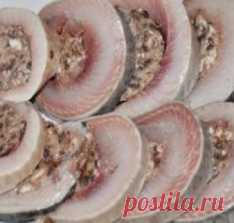 Рулетики из сельди.