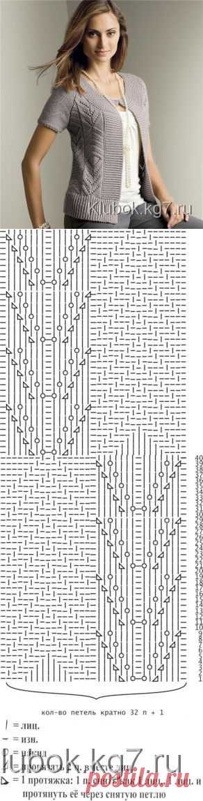 Жакет «Серый Жемчуг» | Клубок
