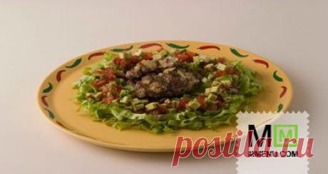 Баранина с салатом из авокадо - кулинарный рецепт. Миллион Меню