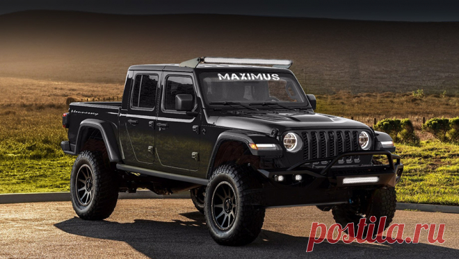 Ателье Hennessey выжало Maximus из пикапа Jeep Gladiator Американские умельцы из Hennessey Performance любят превращать пикапы в суперкары: то Ford F-150 Raptor прокачают, то шестиколёсную колесницу из Chevrolet