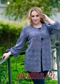 Красивые кардиганы на осень! Модели для полных женщин. Cхемы для двух зелёных в комментариях.