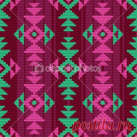 patrón étnico — Vector stock © Irmairma #26858135