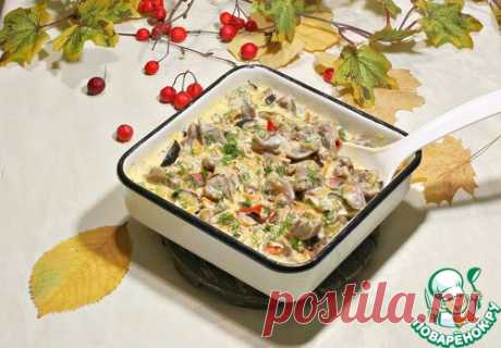 Рагу из куриных желудочков "Сливочное" – кулинарный рецепт