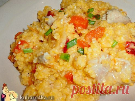 Хозяюшка. Кушать подано! - Кукурузная каша в мультиварке