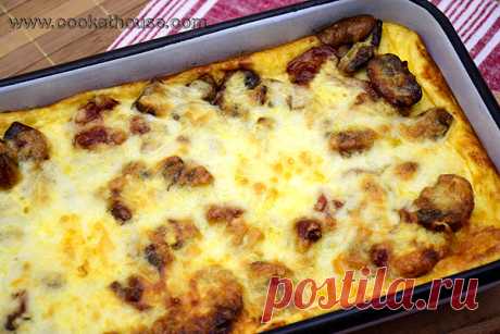 Запеканка със стар хляб - www.cookathouse.com
