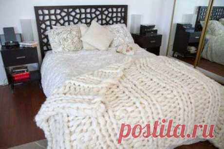 вяжем из толстой пряжи