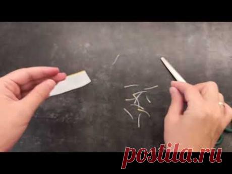 Мастер класс Мак - тычинки