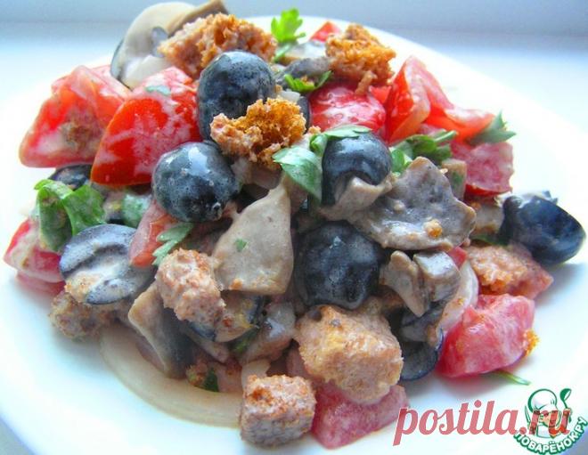 Хлебный салат 