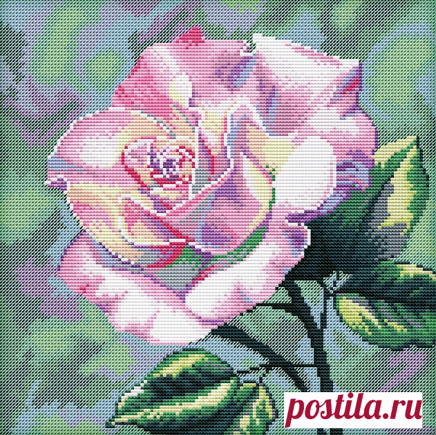 Схемы для вышивки роз | MIAZAR | Яндекс Дзен