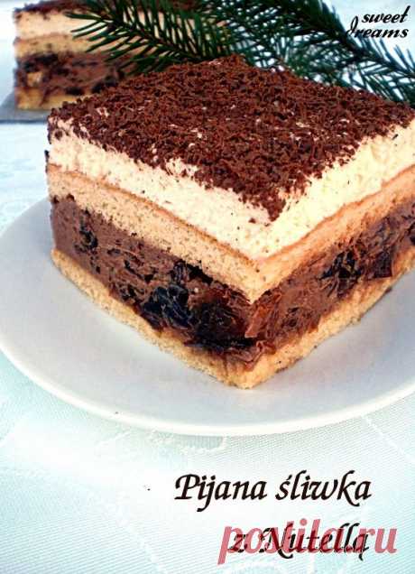 БИСКВИТ С ЧЕРНОСЛИВОМ И Nutella