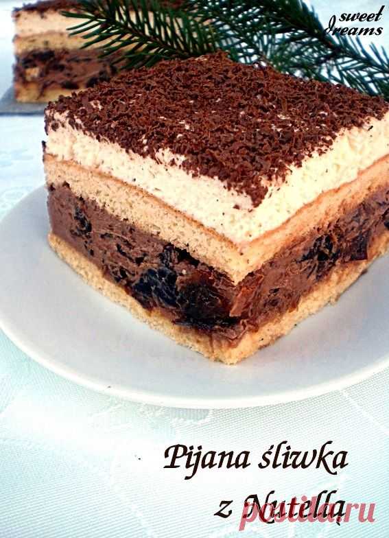 БИСКВИТ С ЧЕРНОСЛИВОМ И Nutella