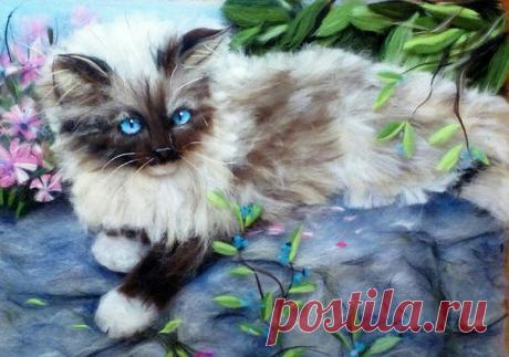 "Котенок"
30х40

Автор участница группы Елена Чумак