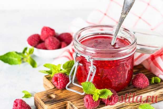 Варенье из малины и красной смородины