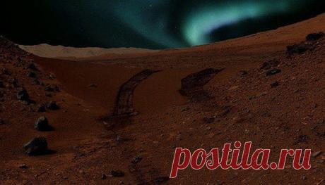 Свечение атмосферы на Марсе оказалось мле / Интересный космос