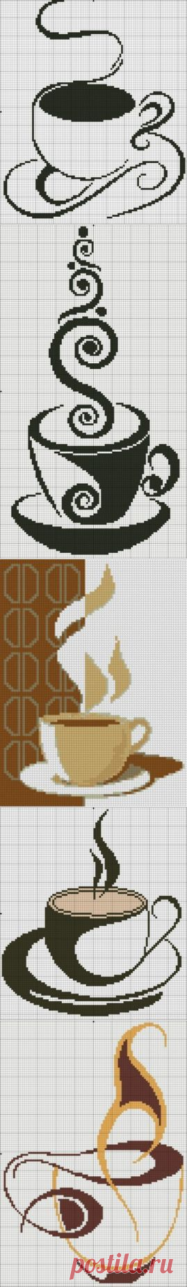 ПРИГЛАШАЮ НА ЧАШЕЧКУ КОФЕ...)) ЧАСТЬ 3 / Вышивка / Вышивка крестом