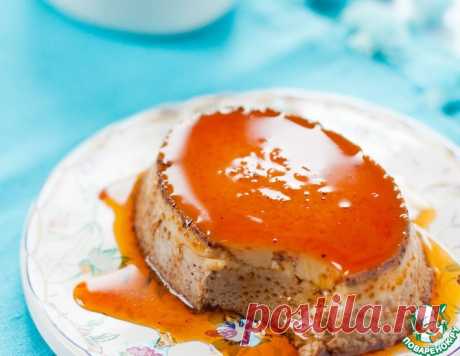 Шоколадно-кофейный флан