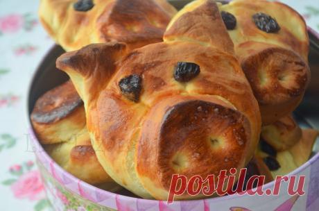 MY FOOD или проверено Лизой: Булочки &quot;Веселые Хрюшки для моей Варюшки&quot;