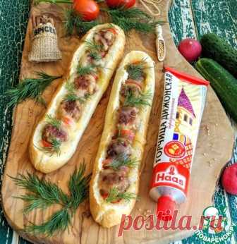 Мясные шарики в багете – кулинарный рецепт