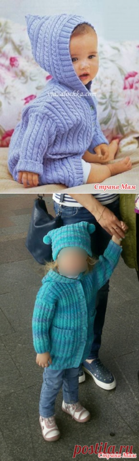 Пальто и шапочка для девочки - Вязание - Страна Мам