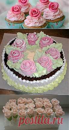 Украшаем торт своими руками