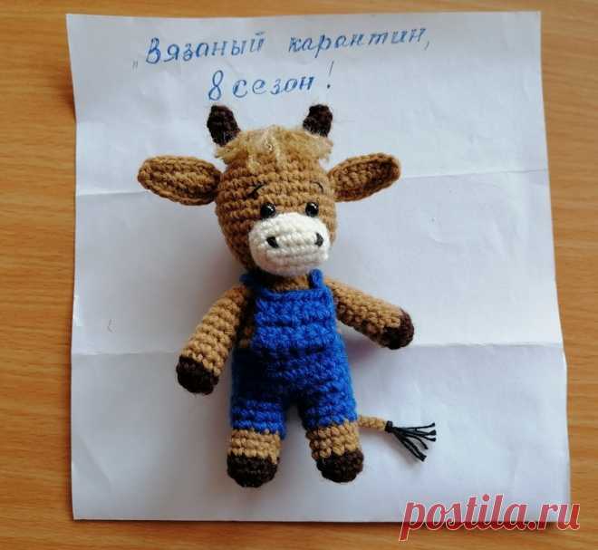 Маленький бычок Федюня!