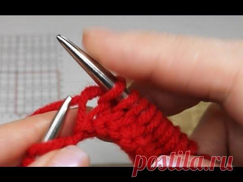 №91 Крестообразный набор петель или болгарский зачин