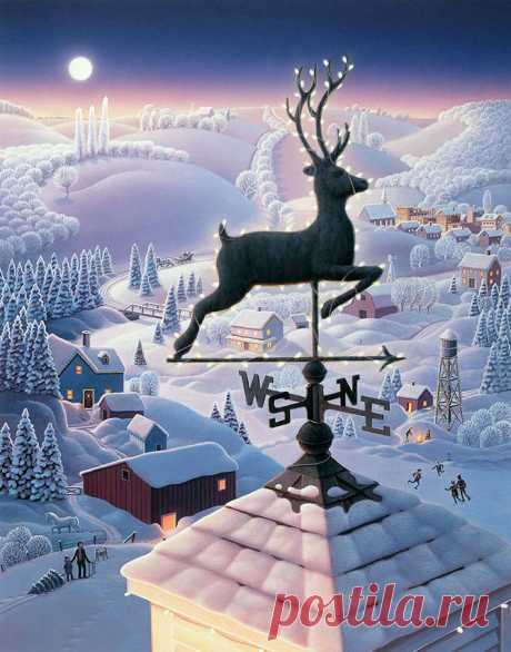 Зимняя сказка от Робин Молине