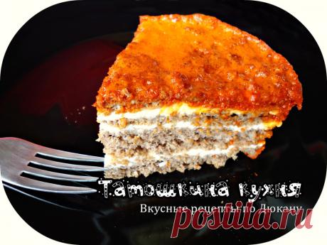 Торт по Дюкану "Темный лес" на кока-коле (на 2 дня) | Татошкина кухня