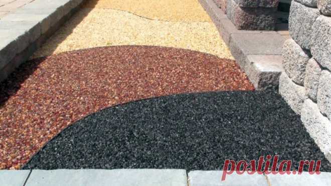 Текстурный и бесшовный экотротуар
#экотротуар #дорожки