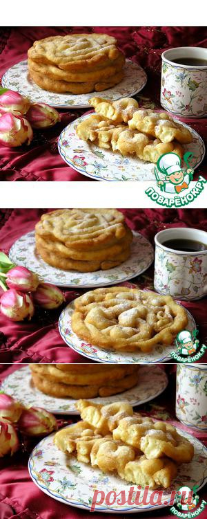Crepe frisee или блинные кружева.