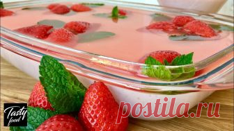 Один из вкуснейших творожных десертов без выпечки! Всем советую приготовить его именно с клубникой! Но так же этот десерт можно готовить с любыми ягодами или фруктами! Рецепт: творог...