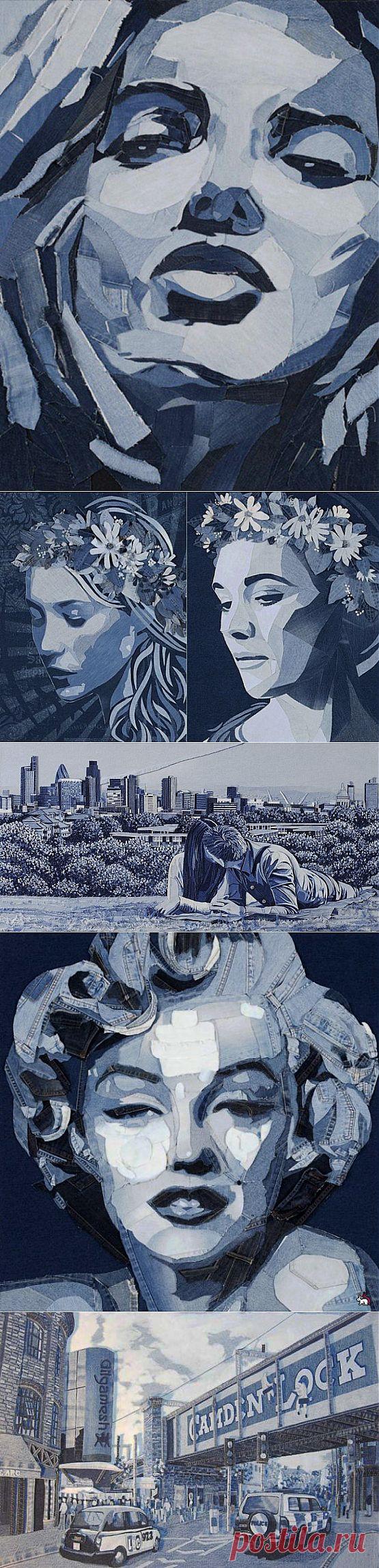 (+1) - У вас есть старые джинсы? Тогда мы идём к ВАМ! | СДЕЛАЙ САМ!