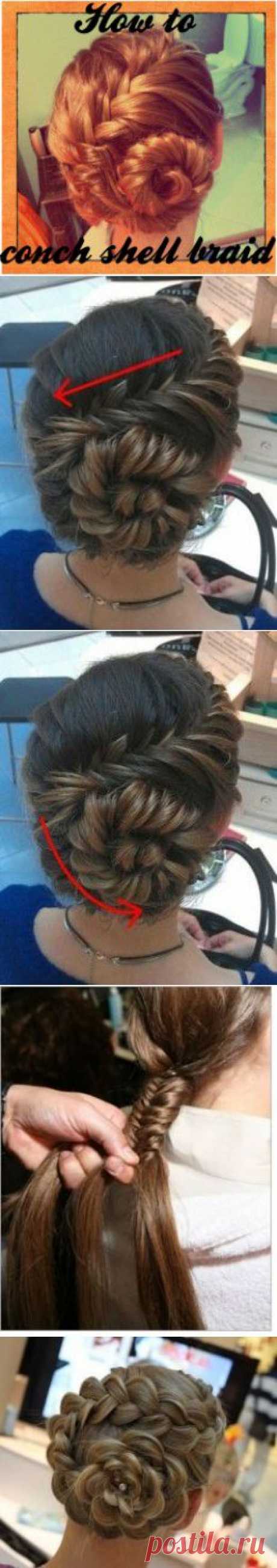 How to Conch Shell Braid