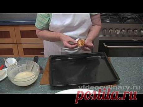 Печенье Розы к чаю - Видеокулинария.рф - видео-рецепты Бабушки Эммы