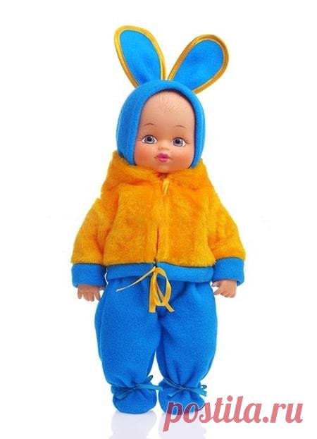 Кукла Мальчик-Зайчик ползунок от Ивановской фабрики игрушек. $11.68 или 759.48 рублей по оптовой цене с бесплатной доставкой по Иркутску и Иркутской области. Подходящая для девочек в детских садах и яслей с 3 до 7 лет. Будет хорошим подарком на Новый Год или день рождение девочке.