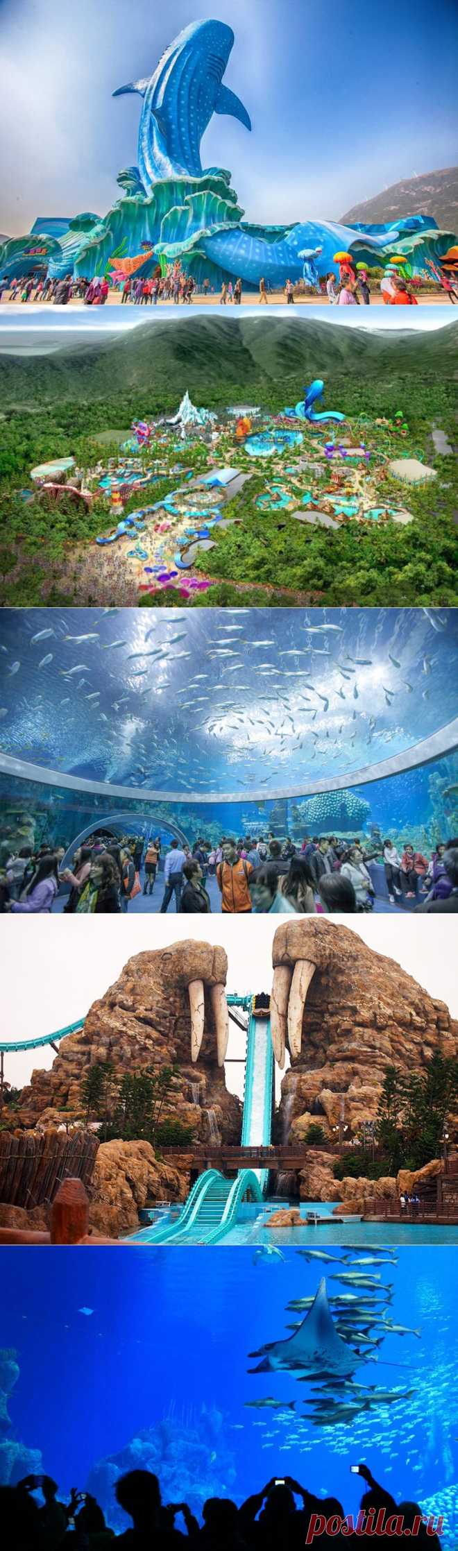 Chimelong Ocean Kingdom - самый большой океанариум в мире | В мире интересного